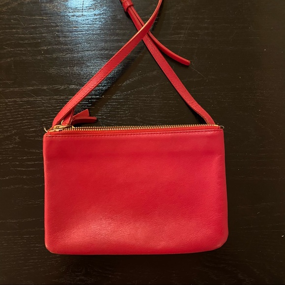 CELINE Trio Crossbody Bag Red (smaller size) - Picture 6 of 6